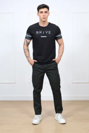 Tafeta Cargo Verde Militar