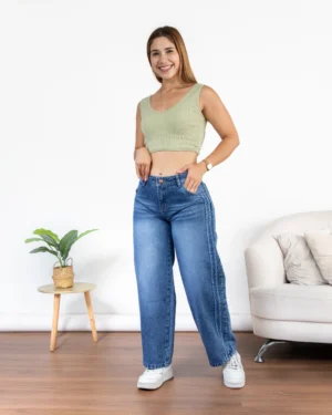 Low Rise Jeans Isela Azul