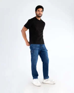 Pantalon Cargo Jesus Azul