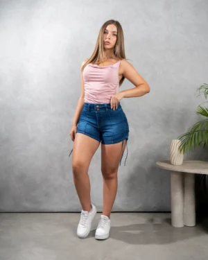 Shorts Luciana Azul